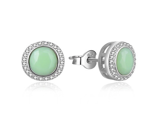 MOISS Slušivé stříbrné náušnice pecky E0002949