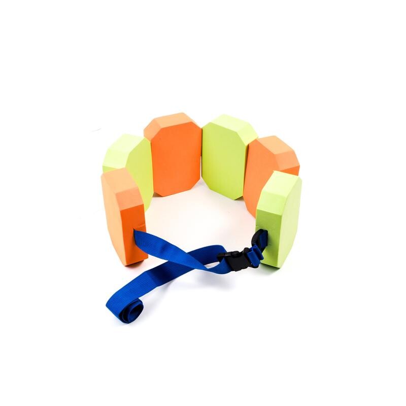 RULYT Plavecký pás Eva 6 dílků zeleno-oranžový