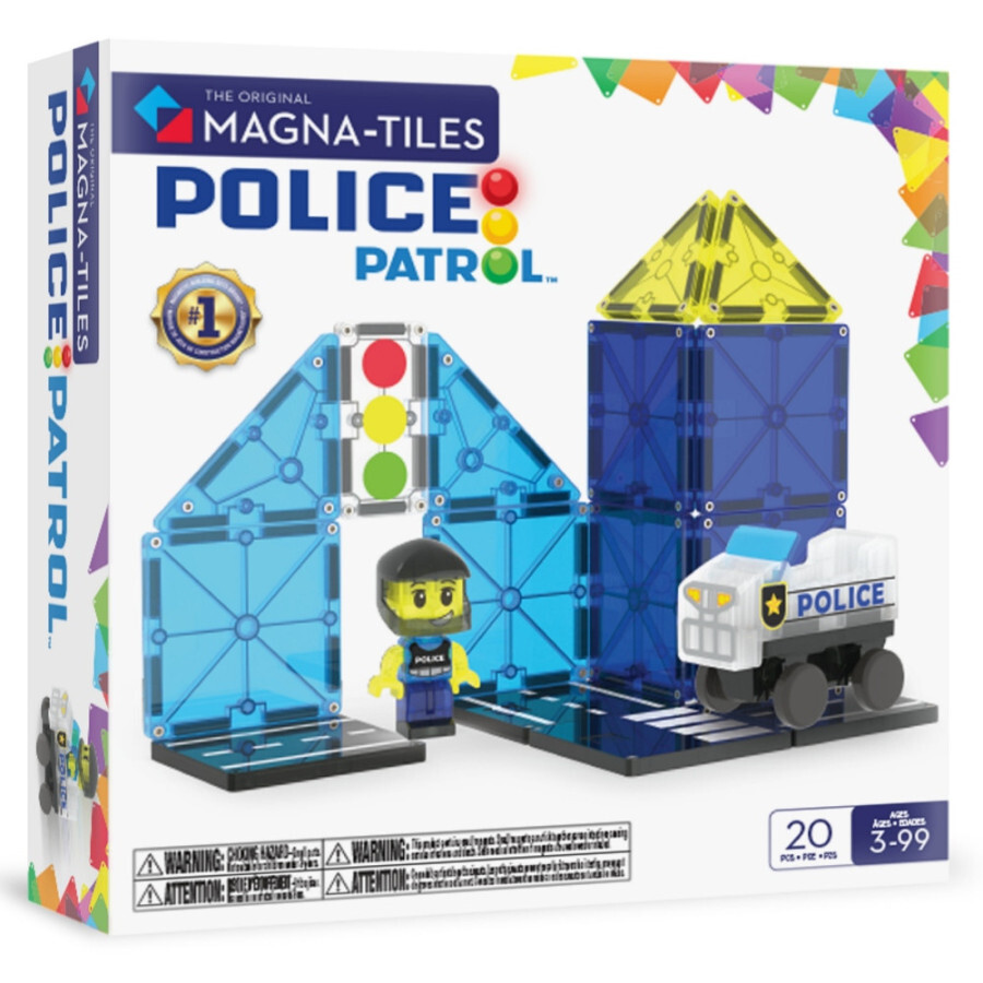 Magna-Tiles Magnetická stavebnice Police Patrol 20