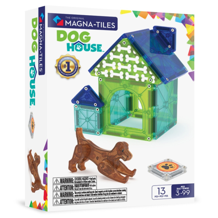 Magna-Tiles Magnetická stavebnice Dog House 13
