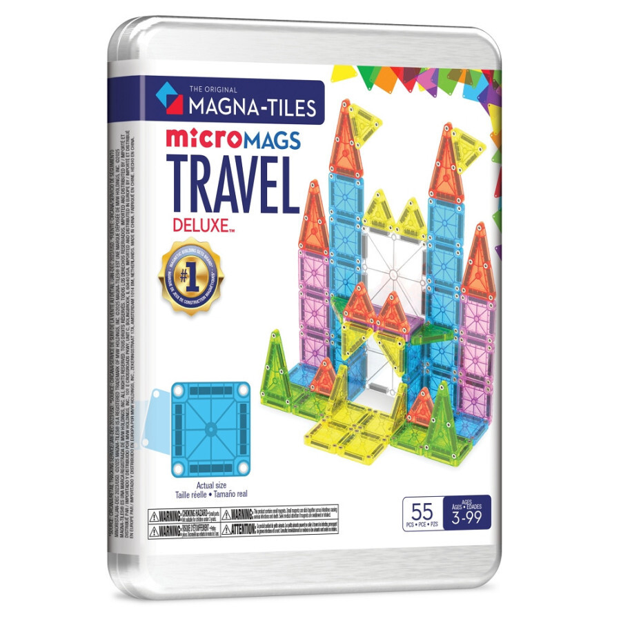 Magna-Tiles Magnetická stavebnice Travel Set Deluxe 55
