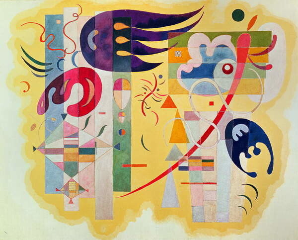 Wassily Kandinsky Obrazová reprodukce Dominant Violet (1934), Wassily Kandinsky, 40 × 30 cm