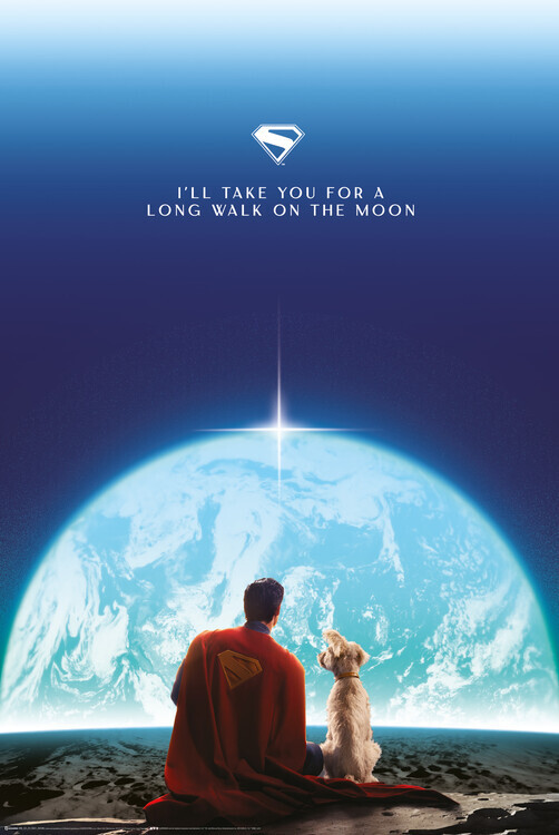 Europosters Plakát, Obraz - Superman 2025 - Superman and Krypto 2, 61 × 91.5 cm