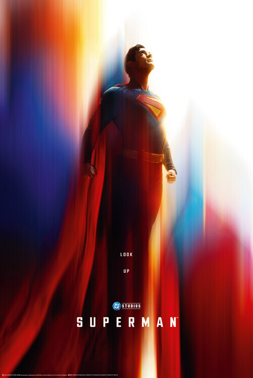 Europosters Plakát, Obraz - Superman 2025 - Look Up, 61 × 91.5 cm