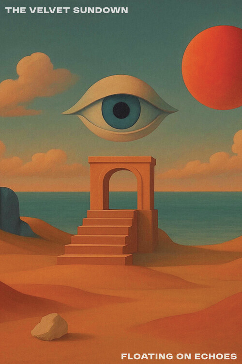 Europosters Ilustrace The Velvet Sundown - Floating on Echoes, 26.7 × 40 cm
