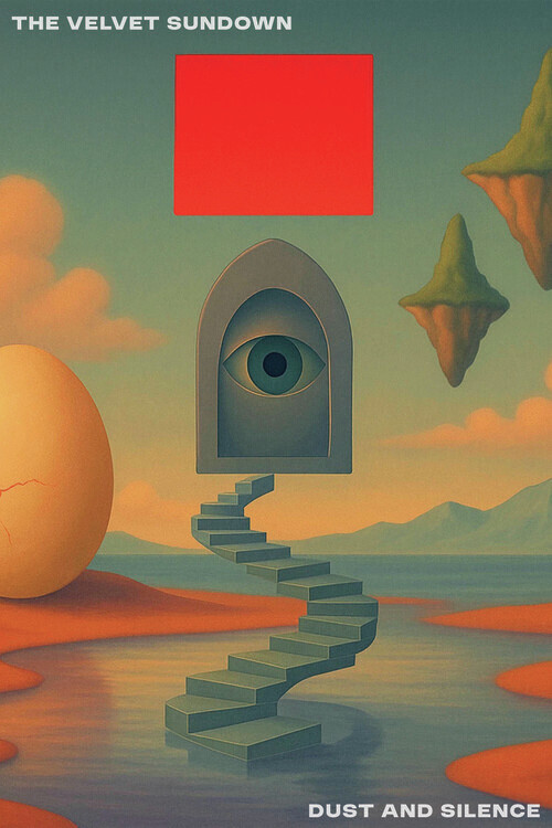 Europosters Ilustrace The Velvet Sundown - Dust and Silence, 26.7 × 40 cm