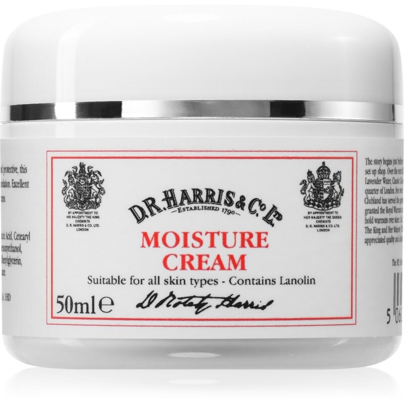D.R. Harris Moisture Cream vyživující hydratační krém 50 ml