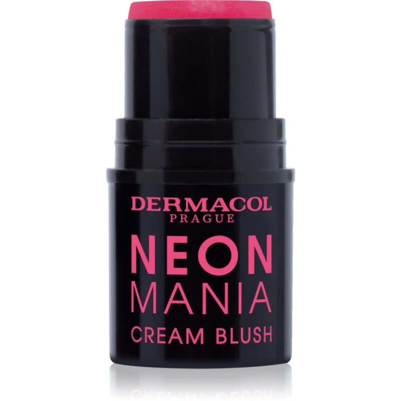 Dermacol Neon Mania krémová tvářenka odstín 1 Pink 5.2 g