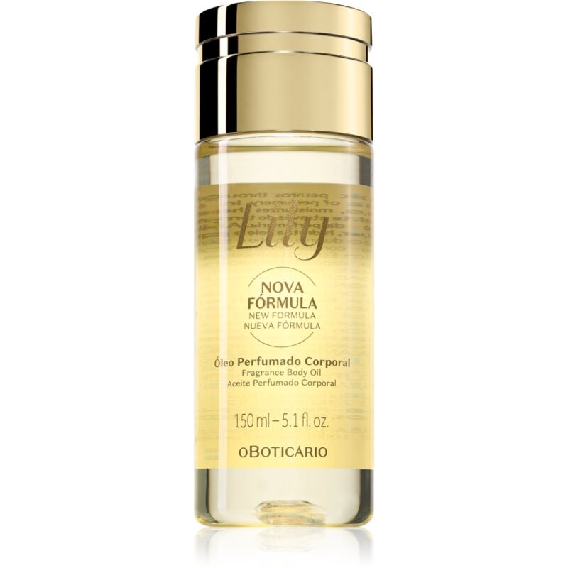 oBoticário Lily tělový olej 150 ml