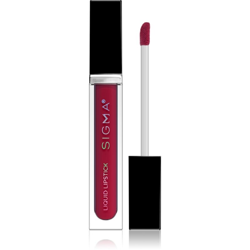Sigma Beauty Liquid Lipstick matná tekutá rtěnka odstín Belladonna 5.7 g