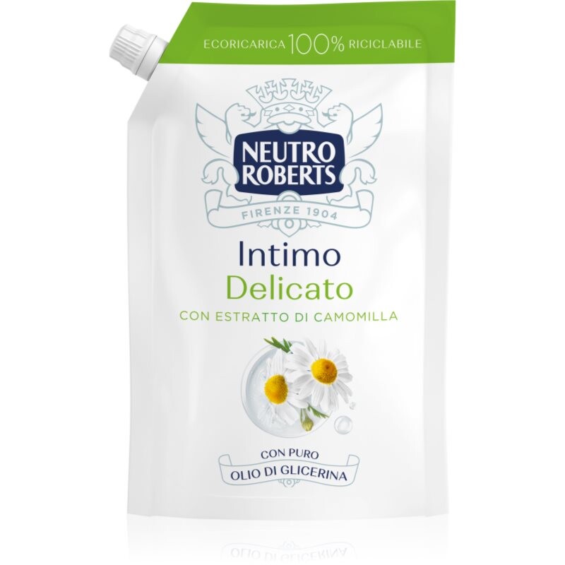 Neutro Roberts Intimo Delicato gel na intimní hygienu s heřmánkem náhradní náplň 400 ml