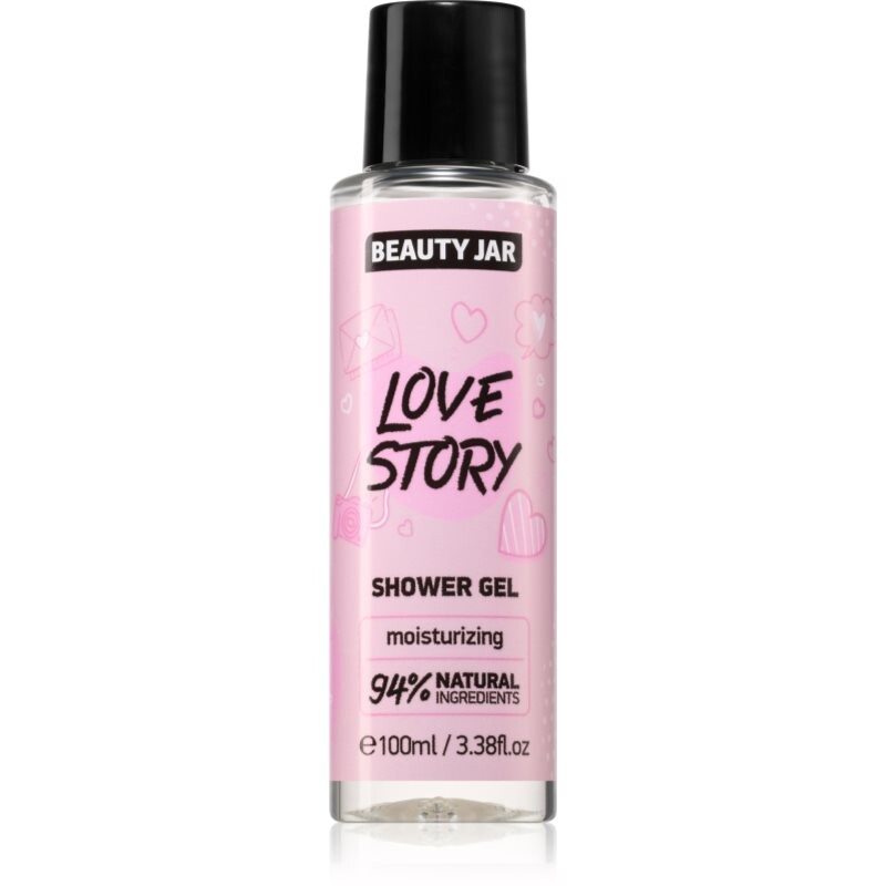 Beauty Jar Love Story jemný sprchový gel 100 ml