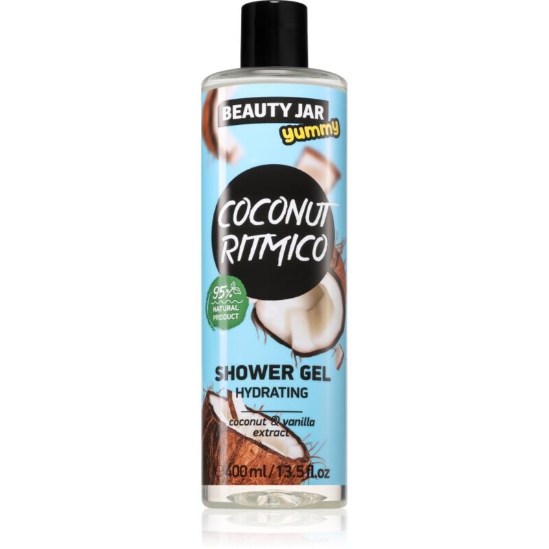 Beauty Jar Yummy Coconut Ritmico hydratační sprchový gel 400 ml