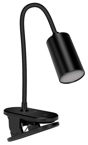 CONNECT IT CLIP 2 stolní Led lampička s klipem ČERNÁ