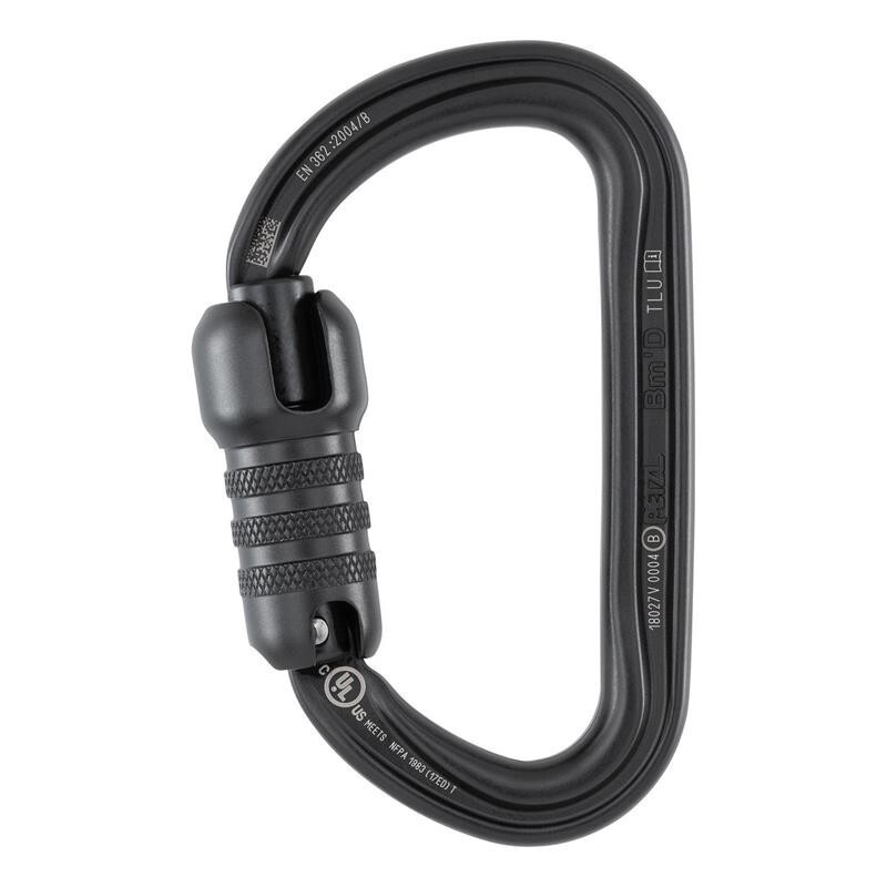 Petzl Karabina Petzl Bm’D Černá