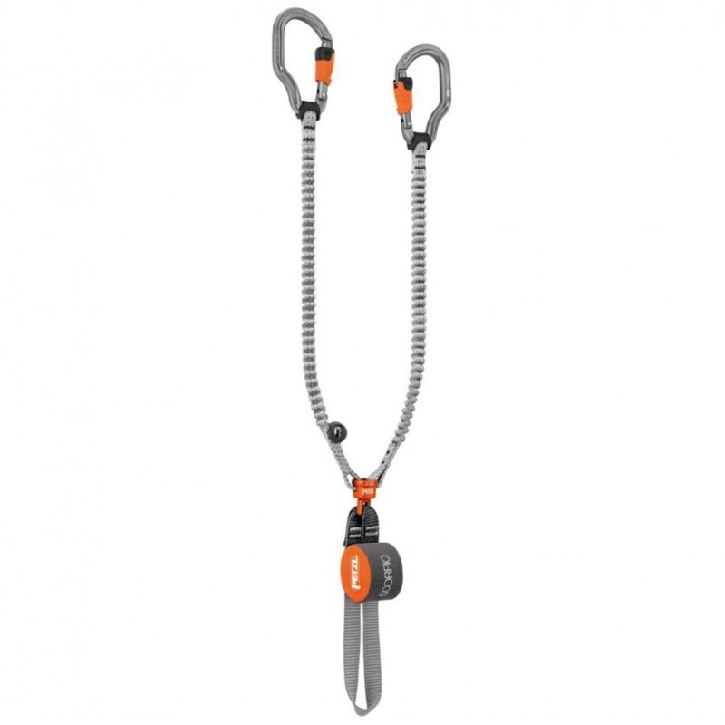 Petzl Ferratový tlumič pádu Petzl Scorpio Vertigo SW Šedá