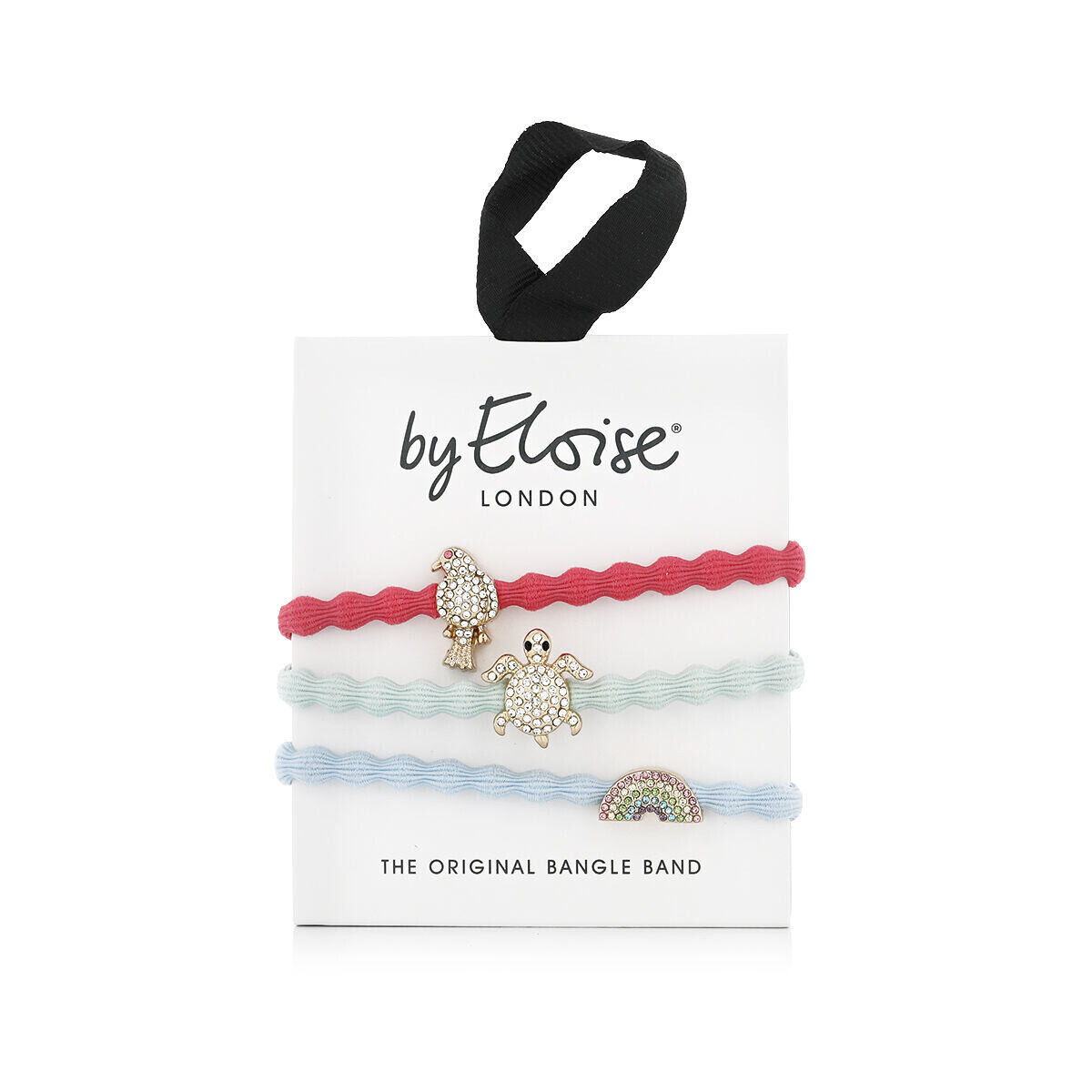 By Eloise London Bangle Set Turtle Island gumička do vlasů pro ženy