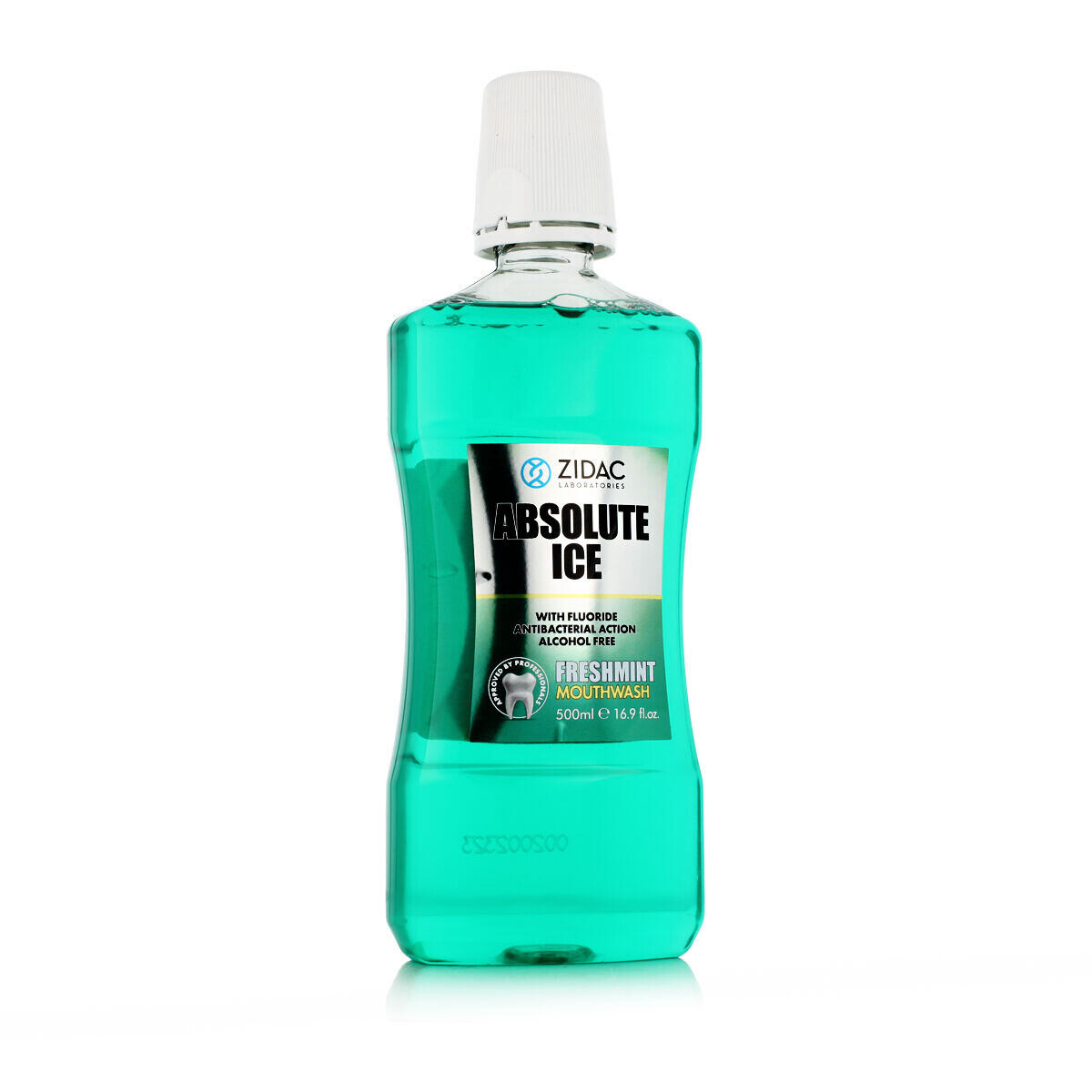 Zidac Laboratories Absolute Ice Freshmint Mouthwash ústní voda 500 ml