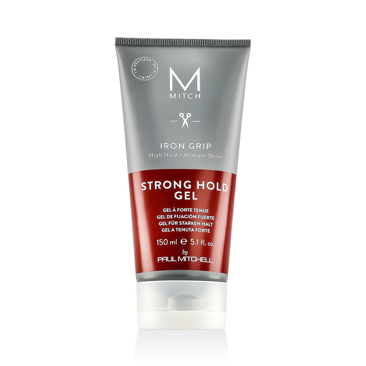 Paul Mitchell Mitch Iron Grip Strong Hold Gel stylingový gel na vlasy 150 ml pro muže