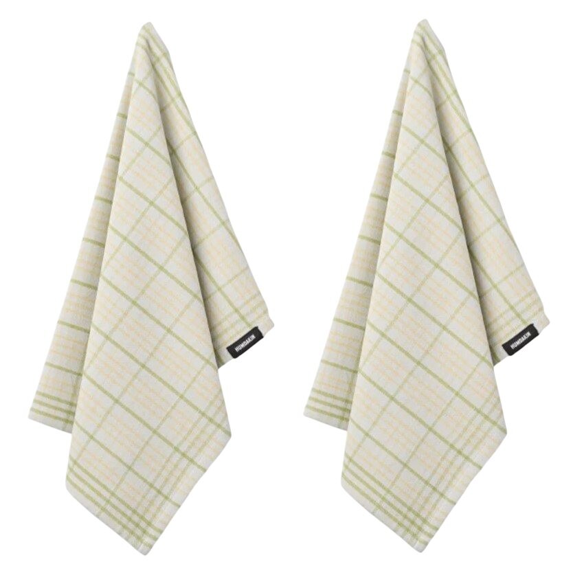 Utěrka ORGANIC 45 x 70 cm, sada 2 ks, mrazivá mlha, bavlna, Humdakin