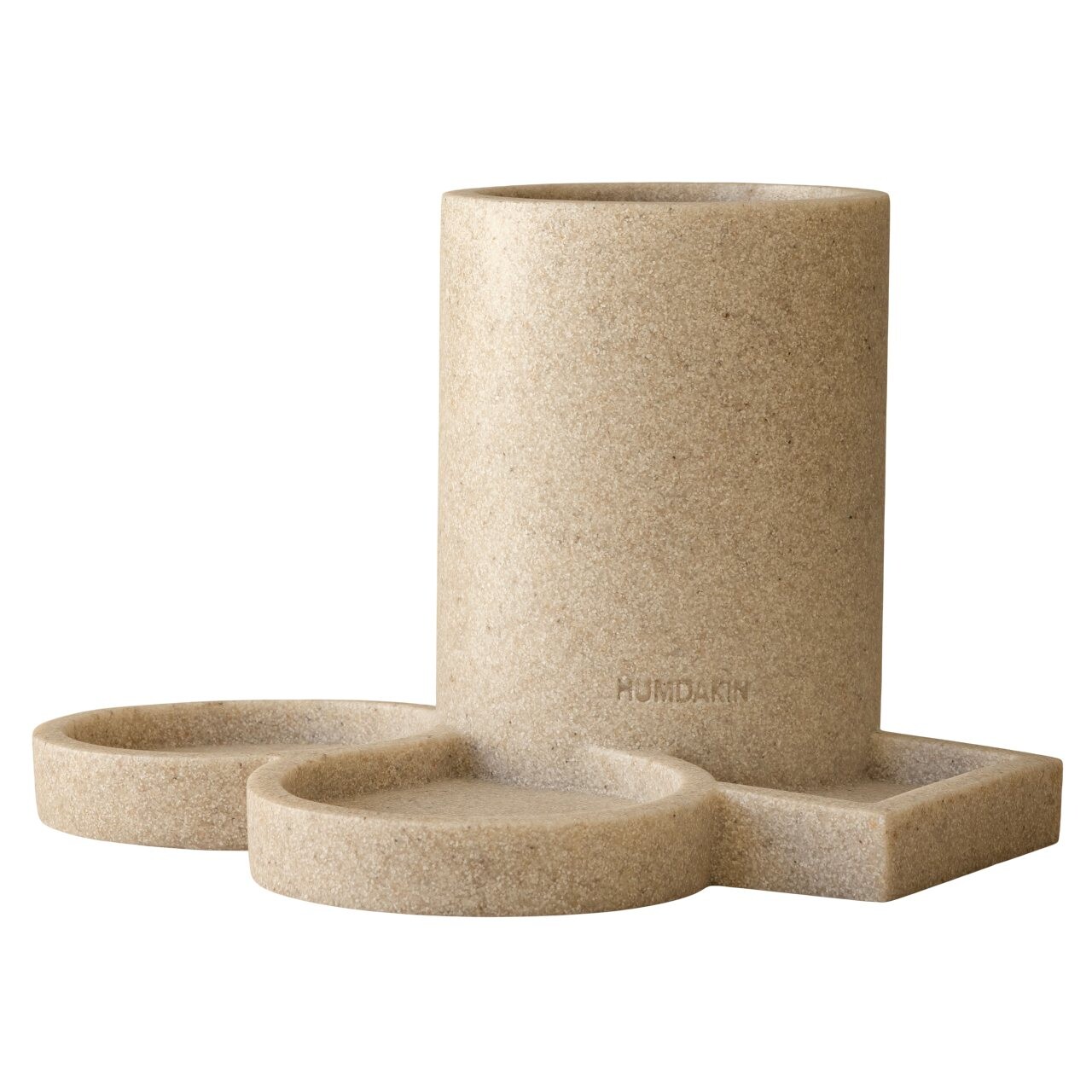 Dřezový organizér 14 x 22 cm, béžová, pískovec, Humdakin