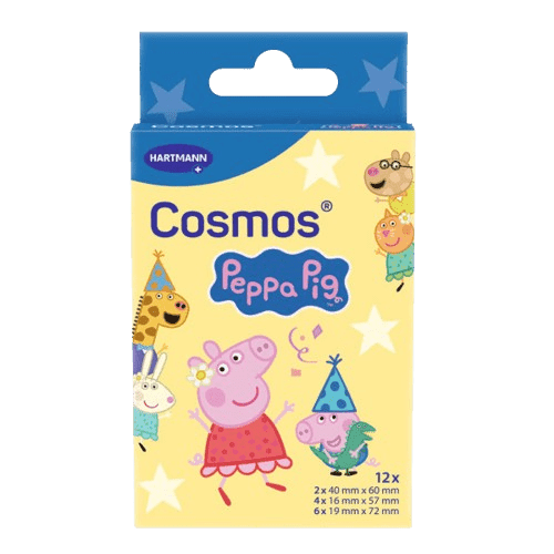 Cosmos dětská náplast Peppa pig 12ks