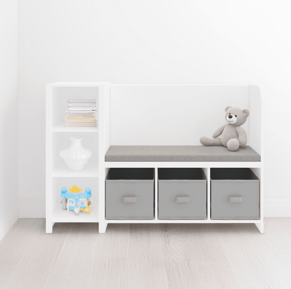 Regál s lavičkou BENKO Tempo Kondela