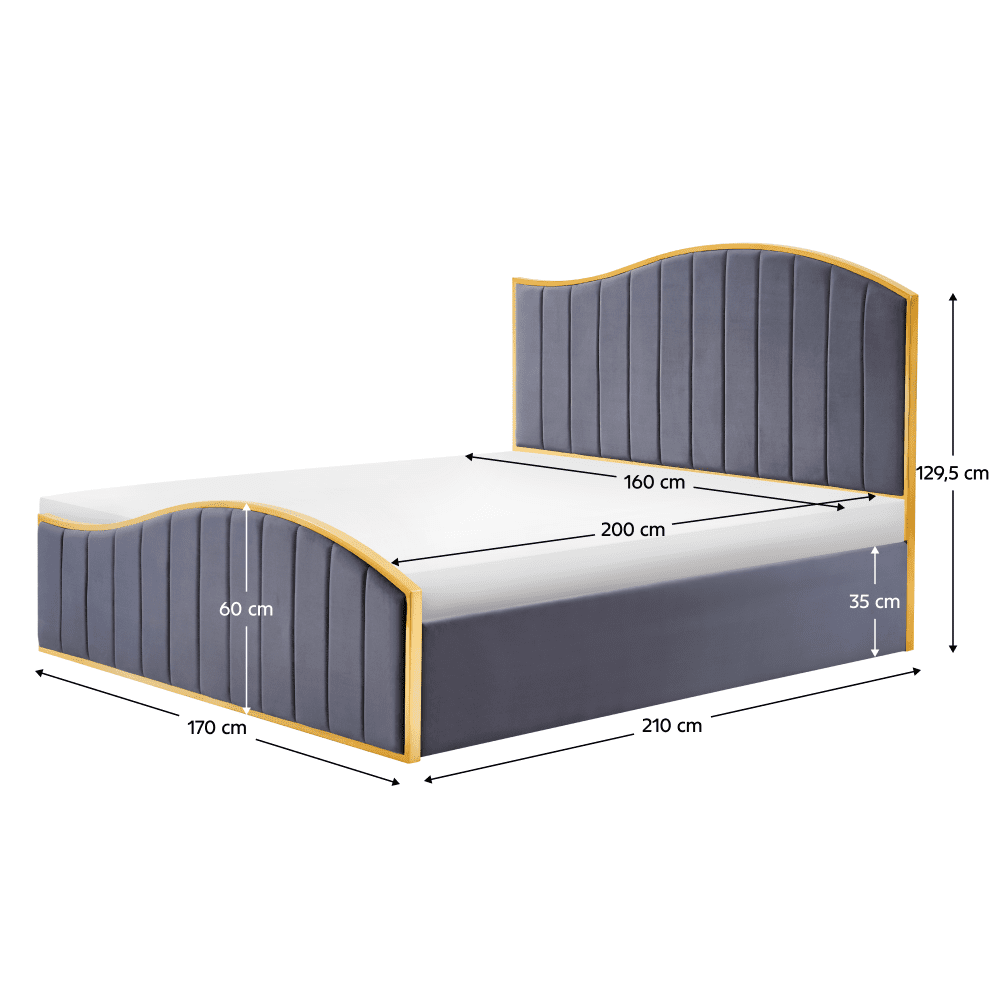 Manželská postel GEORGIA Tempo Kondela
