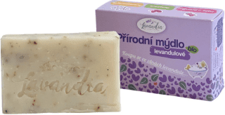 Přírodní levandulové mýdlo