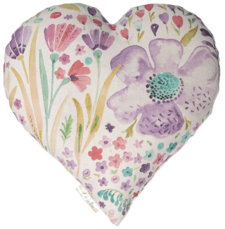 Dekorační vonný polštářek - srdce, mix motivů