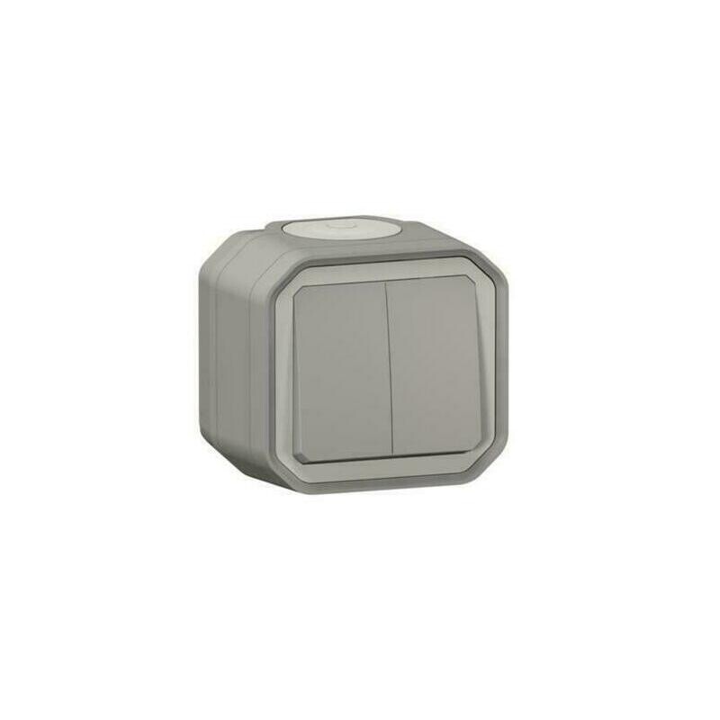 Přepínač sériový řazení 5 Legrand Plexo šedá