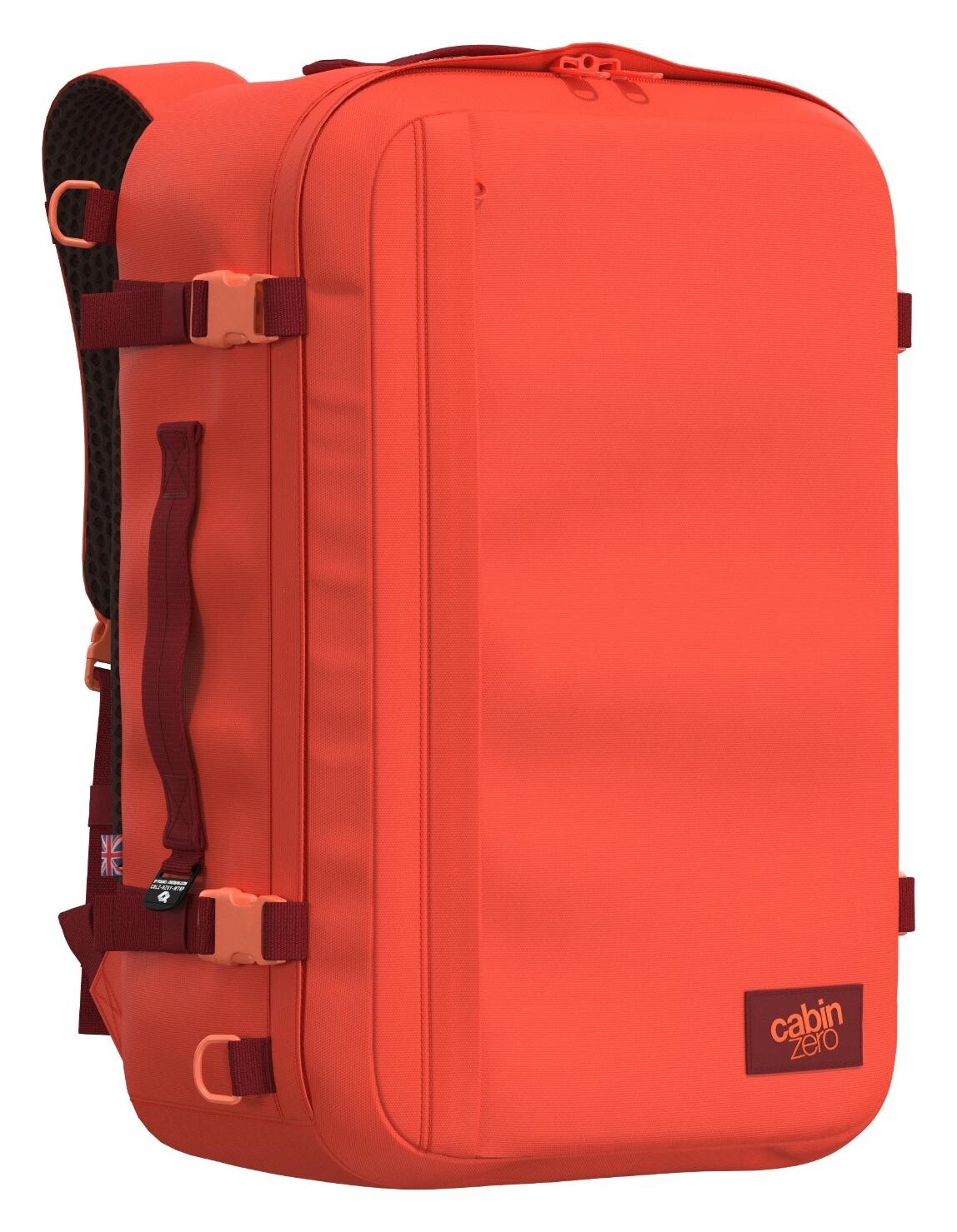 CabinZero Classic Plus 42L Tomato Festival
