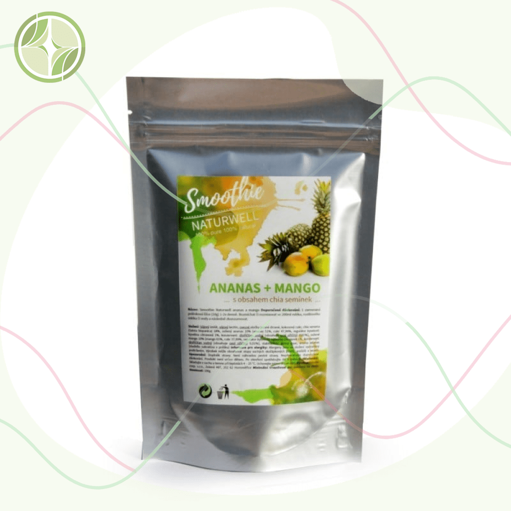 Smoothie Naturwell Ananas a Mango - 100g