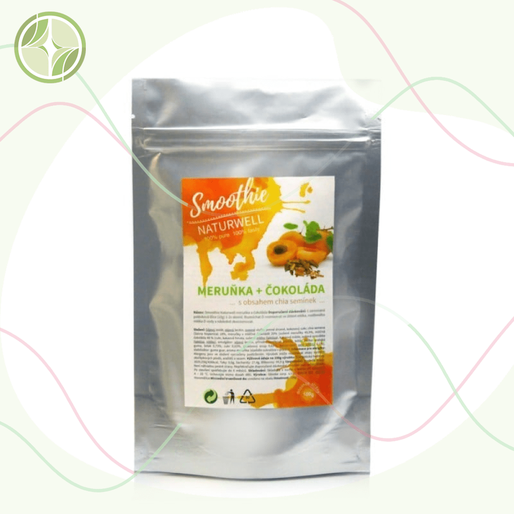 Smoothie Naturwell Meruňka a Čokoláda - 100g