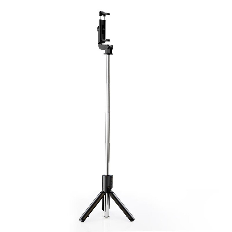 Držák Monopod Selfie XO SS09 Tripod stativ, Bluetooth vestavěný ovladač, 64cm černý
