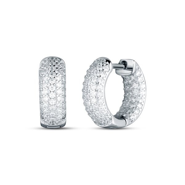 Náušnice se syntetickými kameny 136-927-131800-0000