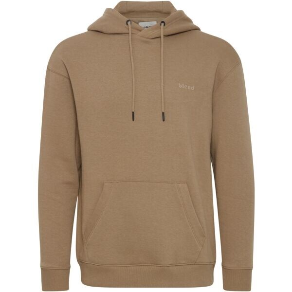 BLEND BHDOWNTON HOOD SWEAT NOOS Pánská mikina, hnědá, velikost