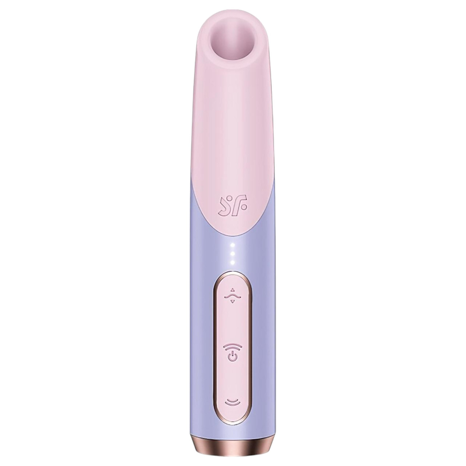 Satisfyer Bold Kiss - vzdušný rty vibrátor (růžový)