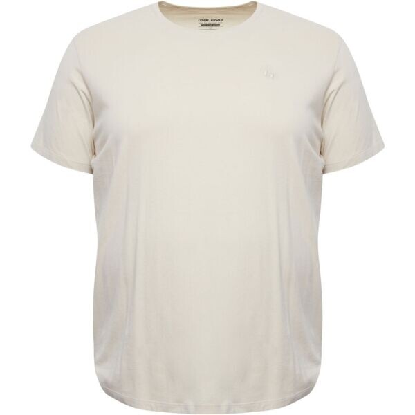 BLEND BHDINTON LOGO TEE CREW Pánské tričko, šedá, velikost