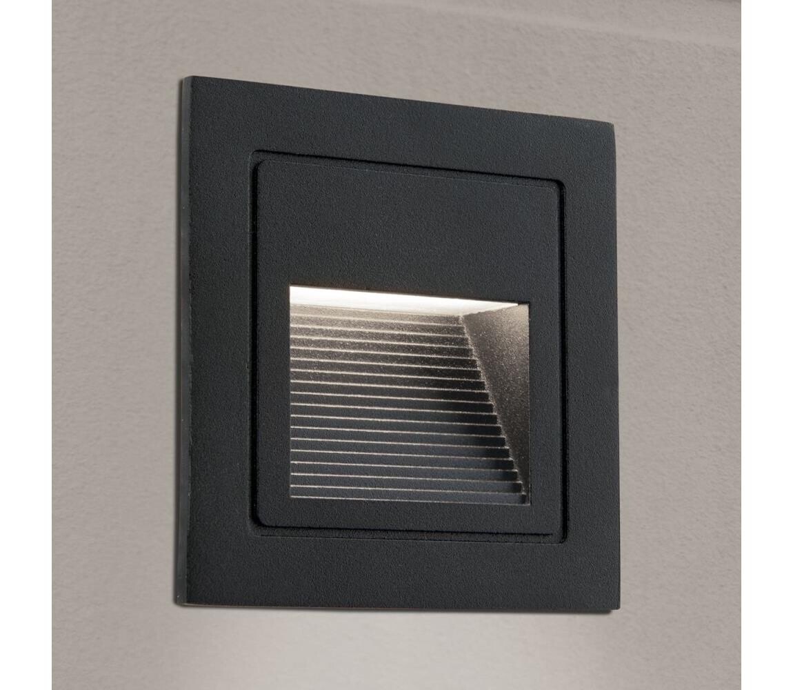 Orion Orion AL 11-1217 - LED Vestavné svítidlo LORO LED/2W/230V IP65 černá