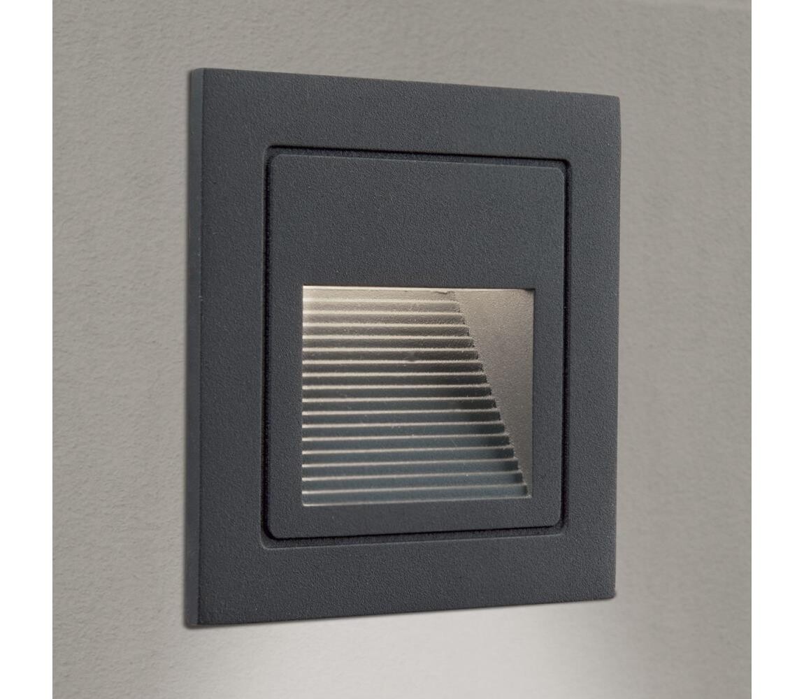 Orion Orion AL 11-1217 - LED Vestavné svítidlo LORO LED/2W/230V IP65 antracit