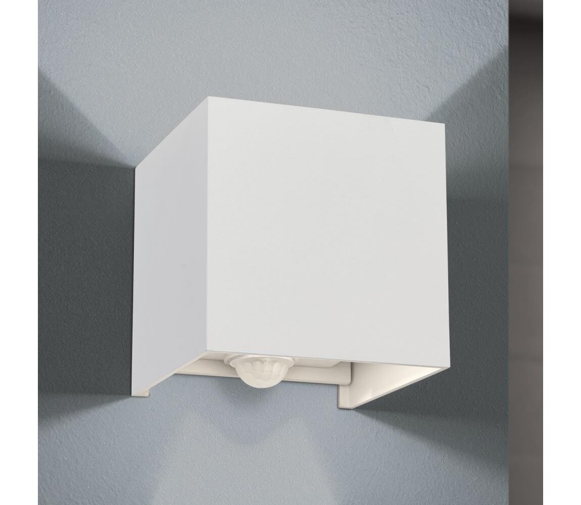 Orion Orion AL 11-1314 - LED Venk. nást. sv. se senzorem CUBE-S LED/13W/230V IP54 bílá