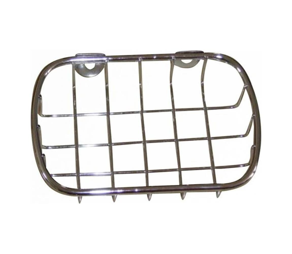 UTC Nástěnná mýdlenka drátěná 9x14 cm lesklý chrom