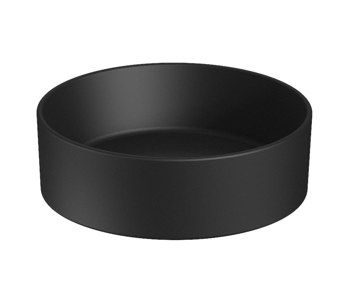 JIKA JIKA H8184207161121 - Umyvadlo na desku CUBITO pr. 40 cm keramika/matná černá