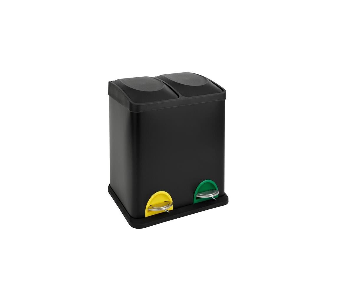 UTC Odpadkový koš na tříděný odpad 30 l černá