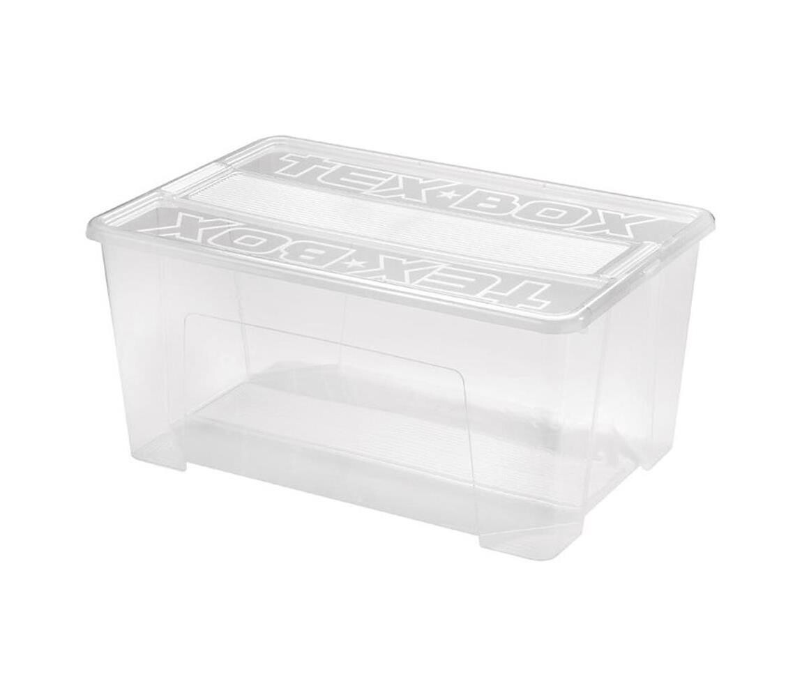 UTC Úložný box TEX BOX 48 l čirá