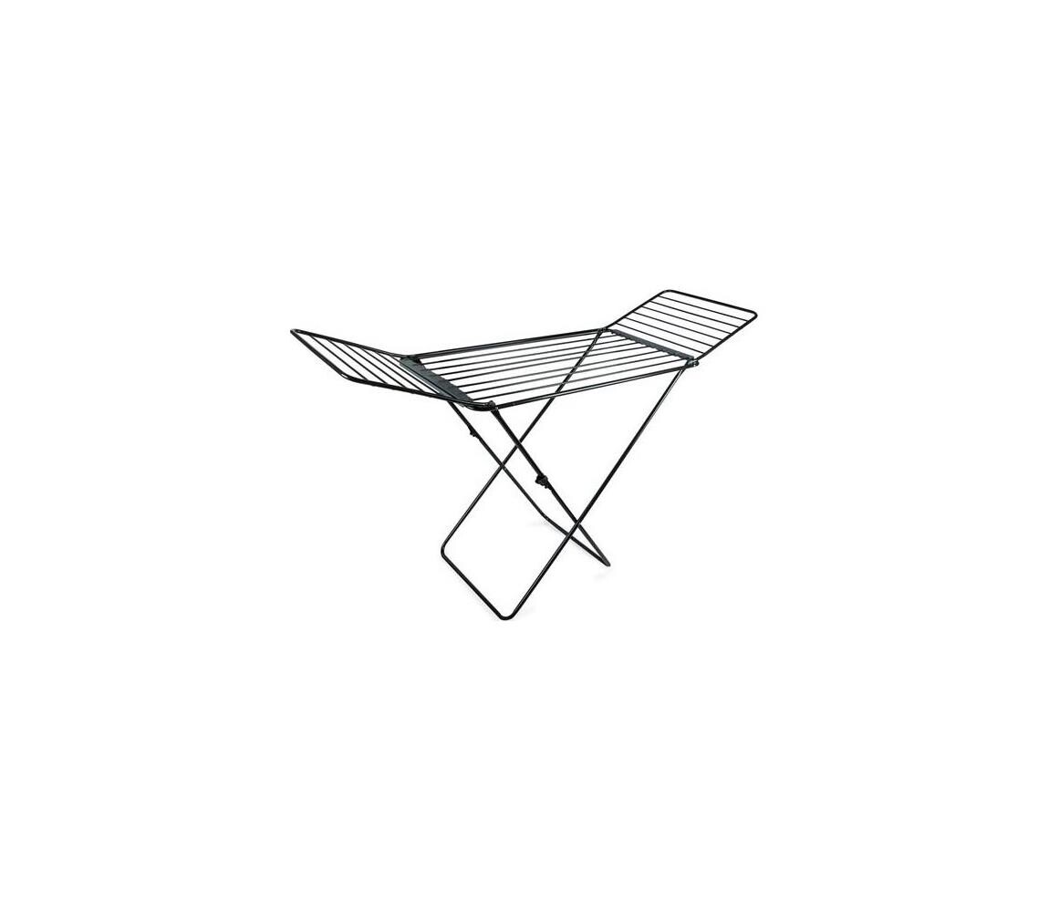 UTC Rozkládací sušák na prádlo TORO 177x93 cm černá