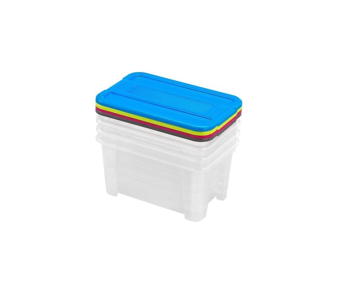 UTC SADA 4x Úložný box TEX BOX 4,5 l