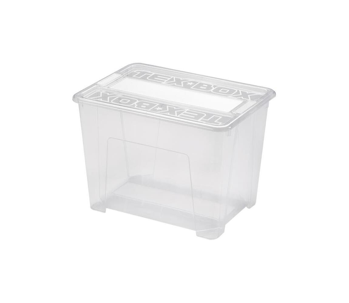 UTC Úložný box TEX BOX 21 l čirá