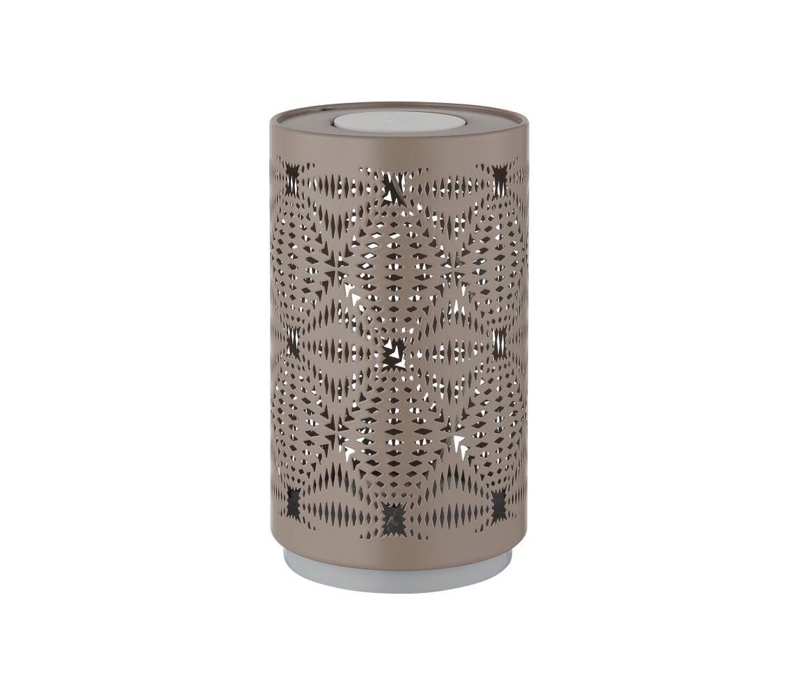 Globo Globo 21018CH - LED RGB Dotyková stolní lampa AMIYAH LED/1W/5V 500 mAh hnědá